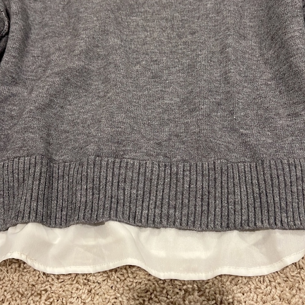 Gray Aqua Sweater - image 3